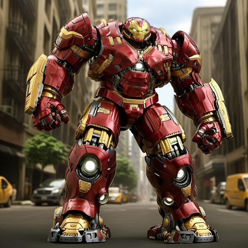 LEGO Iron Man Hulkbuster Armor Set Looks Suitably Hulking